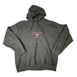 Canada Niagara Falls Hoodie Size Large Gray Destination Long Sleeve